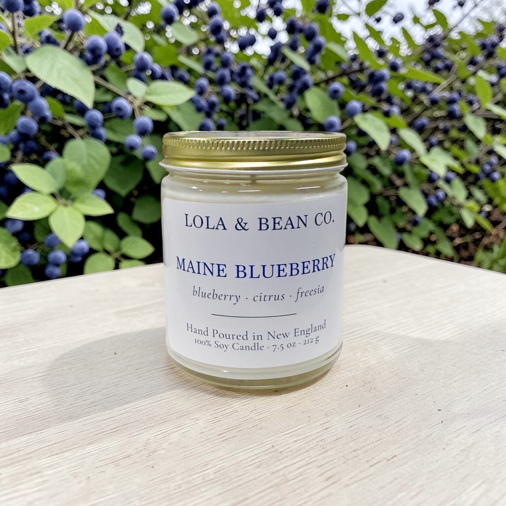 Maine Blueberry Soy Candle