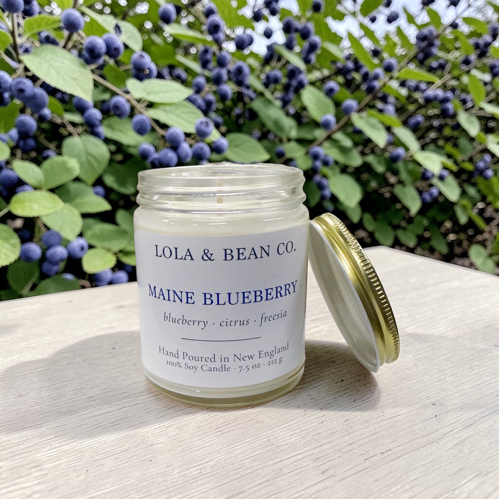 Maine Blueberry Soy Candle