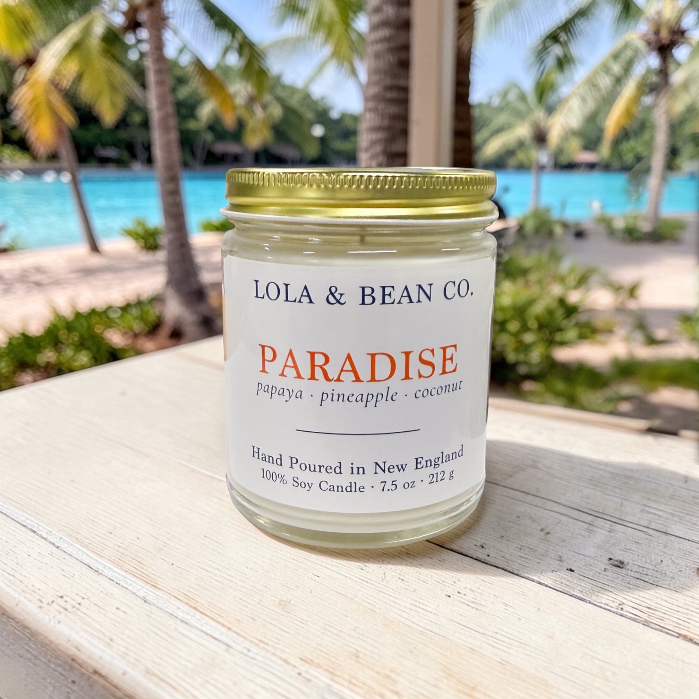 Paradise Soy Candle