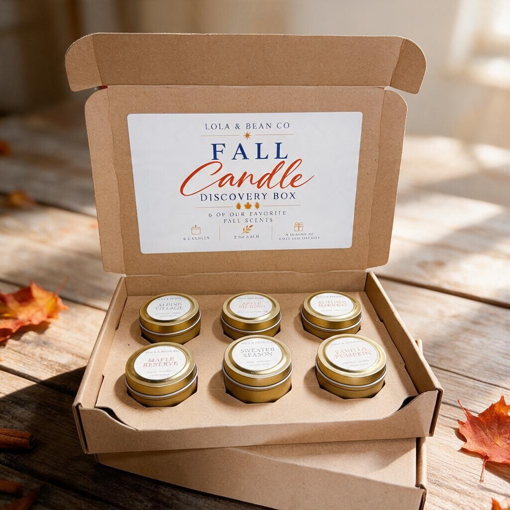 Seasonal Candle Discovery Box | Set of 6