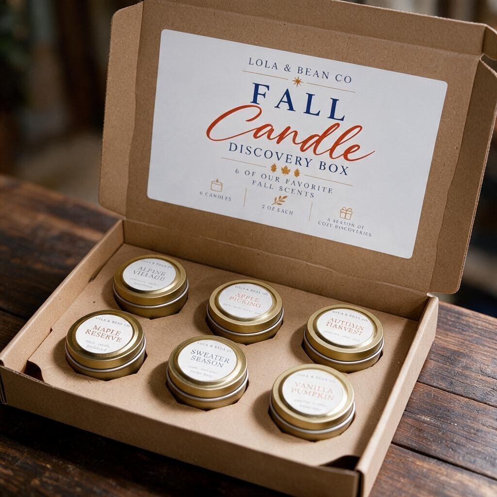 Seasonal Candle Discovery Box | Set of 6