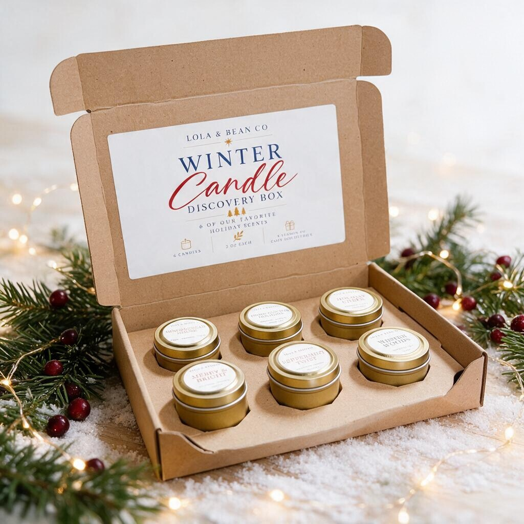 Seasonal Candle Discovery Box | Set of 6