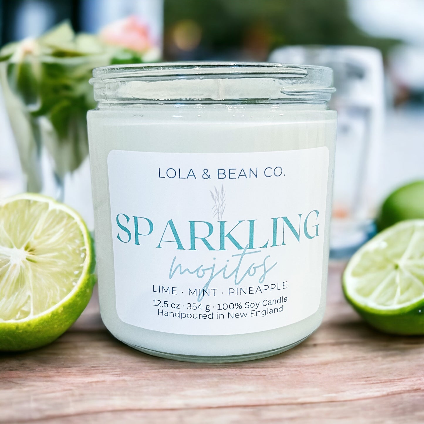 Sparkling Mojitos Soy Candle