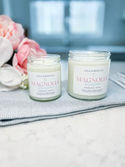 Magnolia Blossom Soy Candle
