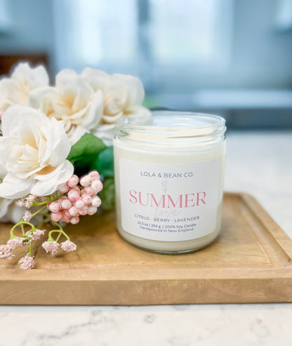 Summer Love Soy Candle